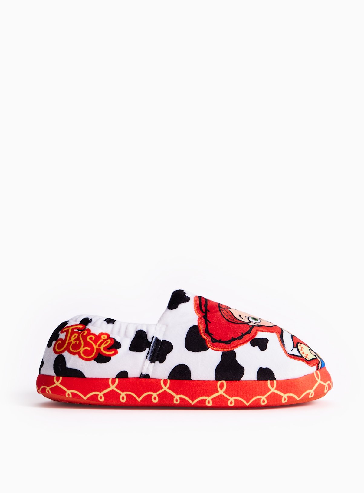 Toy Story Jessie Cow Print Cupsole Slippers 6-7 Infant - Image 2 thumbnail